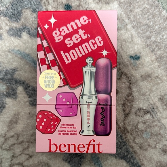 Benefit Other - Benefit Game, Set, Bounce Mini Mascara & Brow Set - Pink and Red